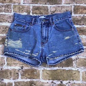 💥3 for $15💥Calvin Klein Distressed Jean Shorts